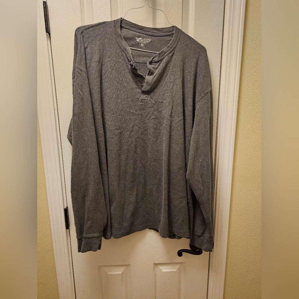 2 basic edition long sleeve t-shirts size 3XL